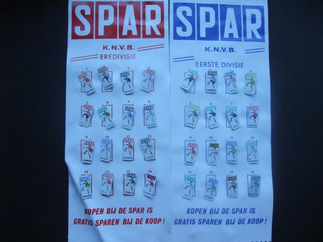 Voetbalvaantjes Spar Ere en Eerste divisie betaald voetbal